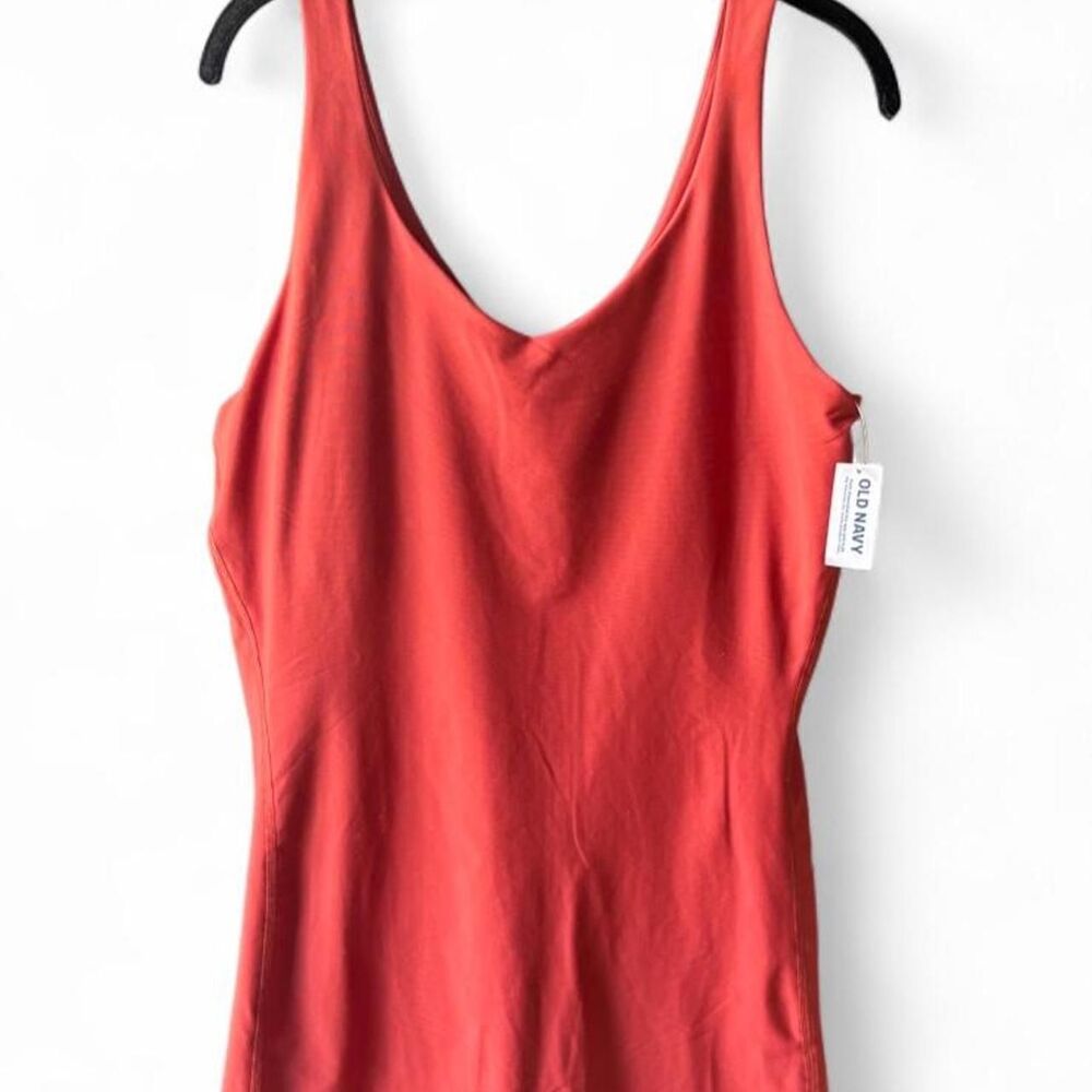 Old Navy Active Athletic Dress XL Petite NWT Burnt Orange